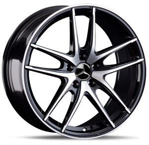 Фото диска MERCEDES MR314 8x18 5/112 ET38 DIA 66.6 BKF