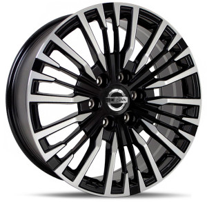Фото диска NISSAN NS900-2028 8x20 6/139.7 ET35 DIA 78.1 Black Machined Face