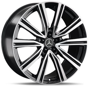 Фото диска MERCEDES MR326 8x19 5/112 ET52 DIA 66.6 BKF