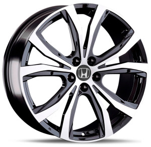 Фото диска HONDA H123 8x18 5/114.3 ET55 DIA 64.1 BKF