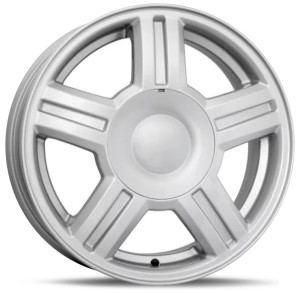 Фото диска КиК Торус 5.5x14 4/98 ET35 DIA 58.5 сильвер