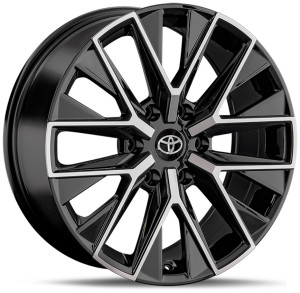 Фото диска TOYOTA TY443 8.5x19 6/139.7 ET25 DIA 106.1 BKF