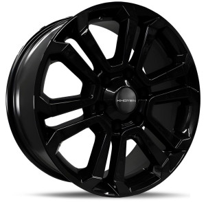 Фото диска Khomen Wheels KHW1817 7.5x18 6/139.7 ET25 DIA 106.1 Black