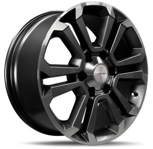 Фото диска Khomen Wheels KHW1817 7.5x18 6/139.7 ET25 DIA 106.1 Gray-FP
