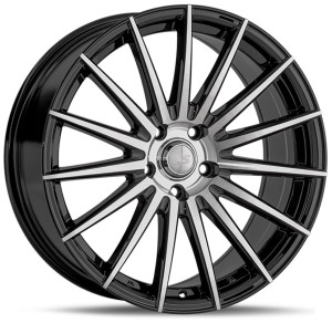 Фото диска LS Wheels 1373 8.5x19 5/114.3 ET40 DIA 67.1 BKF