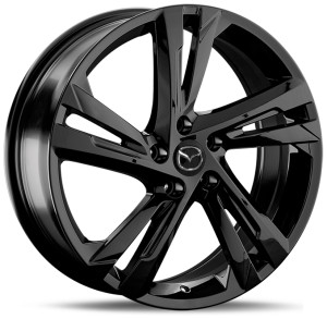 Фото диска MAZDA MZ166 7x19 5/114.3 ET45 DIA 67.1 BK