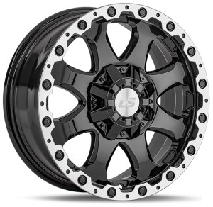 Фото диска LS Wheels 1375 8x17 6/139.7 ET36 DIA 100.1 BKL
