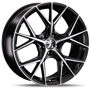 Фото диска PEUGEOT PG105 8x18 5/108 ET49 DIA 65.1 BKF
