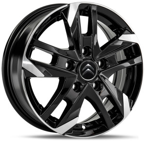 Фото диска CITROEN CI65 6x15 5/118 ET68 DIA 71.1 BKF