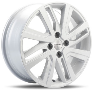Фото диска Khomen Wheels KHW1609 6x16 4/100 ET37 DIA 60.1 F-Silver