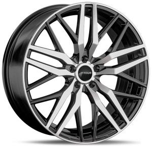 Фото диска Jetour JT16 8.5x20 5/108 ET43 DIA 60.1 BKF