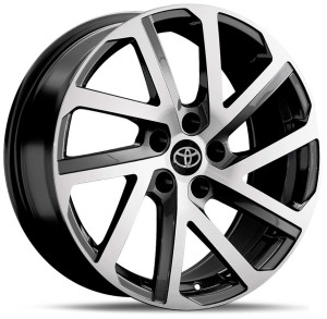 Фото диска TOYOTA TY366 8x18 5/114.3 ET35 DIA 60.1 BKF