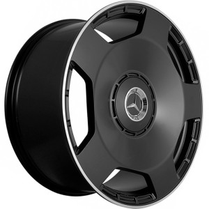 Фото диска MERCEDES ES119 FORGED 10x22 5/130 ET30 DIA 84.1 Satin Black Machined Lip