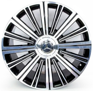 Фото диска MERCEDES ES138 FORGED 11x21 5/112 ET40 DIA 66.6 Black Machined Face