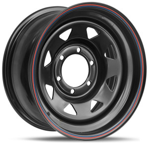 Фото диска ORW 27 8x17 6/139.7 ET25 DIA 110.1 BLACK