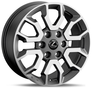 Фото диска LEXUS LX242 7.5x18 6/139.7 ET55 DIA 95.1 MGMF