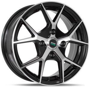 Фото диска Megami MGM-18 6x15 4/100 ET50 DIA 60.1 BFP