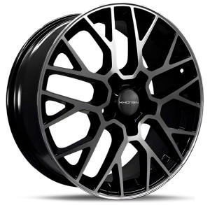 Фото диска Khomen Wheels KHW1818 7x18 5/108 ET36 DIA 65.1 Black-FP