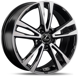 Фото диска LEXUS LX212 7.5x18 5/114.3 ET35 DIA 60.1 BKF