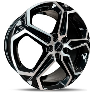 Фото диска Khomen Wheels KHW1909 7.5x19 5/114.3 ET40 DIA 64.1 Black-FP