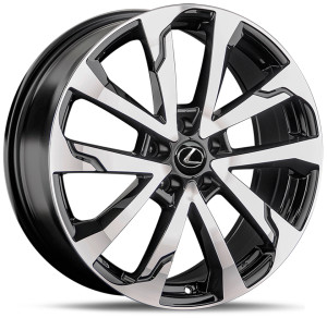Фото диска LEXUS LX217 7.5x19 5/114.3 ET35 DIA 60.1 BKF