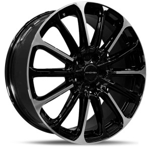 Фото диска Khomen Wheels KHW1910 7.5x19 5/108 ET33 DIA 60.1 Black-FP