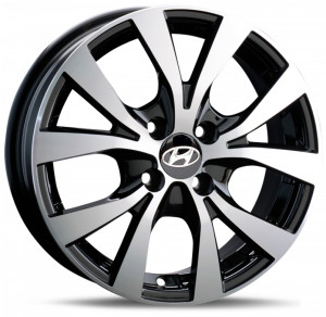 Фото диска HYUNDAI HND246 6x15 4/100 ET40 DIA 60.1 BKF