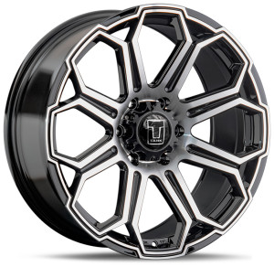 Фото диска Tank TA21 9x20 6/139.7 ET30 DIA 100.1 BKF