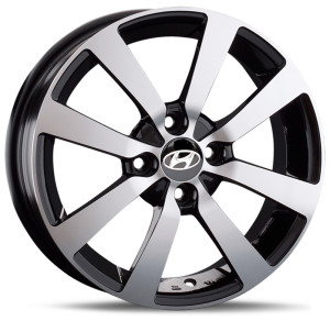 Фото диска HYUNDAI HND259 6x15 4/100 ET40 DIA 60.1 BKF