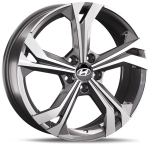 Фото диска HYUNDAI HND393 7x18 5/114.3 ET51 DIA 67.1 GMF