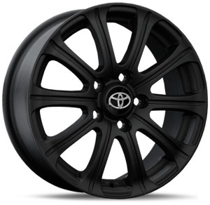 Фото диска TOYOTA TY57 6.5x16 5/114.3 ET39 DIA 60.1 Черный матовый