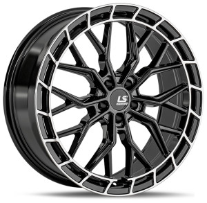 Фото диска LS Wheels FlowForming RC97 8.5x20 5/108 ET30 DIA 65.1 BKL