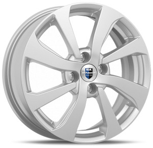 Фото диска КиК KC893 6x16 4/100 ET37 DIA 60.1 сильвер