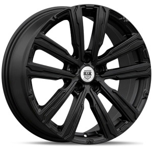 Фото диска КиК Аламер 7.5x18 5/108 ET33 DIA 60.1 Черный матовый