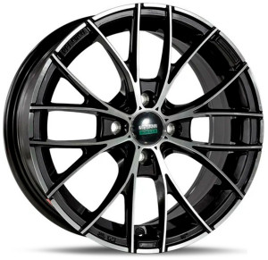 Фото диска Megami MGM-28 6.5x15 4/100 ET36 DIA 60.1 BKF