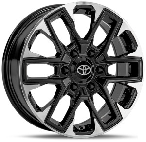 Фото диска TOYOTA TY450 8x18 6/139.7 ET30 DIA 106.1 BKF
