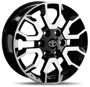 Фото диска TOYOTA TY379 7.5x18 6/139.7 ET60 DIA 95.1 BKF