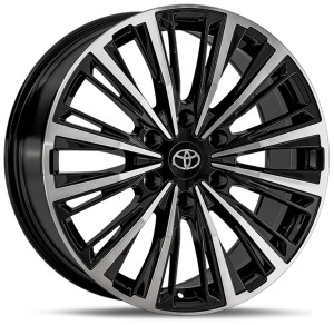 Фото диска TOYOTA TY451 7.5x19 6/139.7 ET25 DIA 106.1 BKF