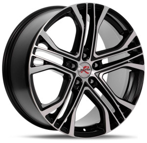 Фото диска X-trikeRST R029 8.5x19 5/112 ET32 DIA 66.6 BK/FP