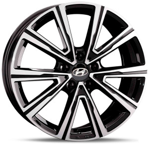 Фото диска HYUNDAI HND333 7x18 5/114.3 ET51 DIA 67.1 BKF