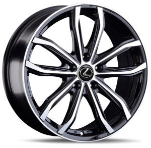 Фото диска LEXUS LX117 7.5x18 5/114.3 ET35 DIA 60.1 BKF