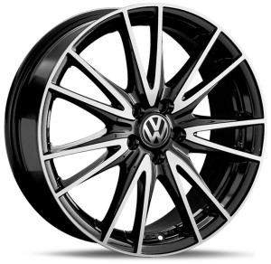 Фото диска VOLKSWAGEN VV332 6x16 5/100 ET40 DIA 57.1 BKF