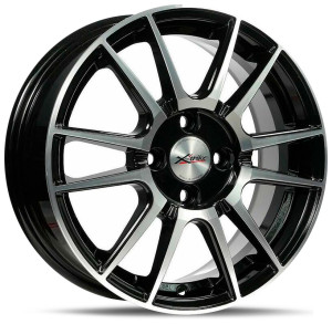 Фото диска Xtrike X-127 6x15 4/100 ET45 DIA 60.1 BK/FP