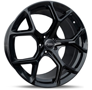 Фото диска AUDI DFF494 9x21 5/112 ET35 DIA 66.6 Gloss Black