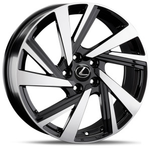 Фото диска LEXUS LX209 7.5x18 5/114.3 ET35 DIA 60.1 BKF