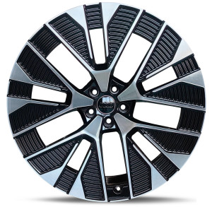 Фото диска AUDI DFT624 9x20 5/112 ET30 DIA 66.6 Black Machined Face