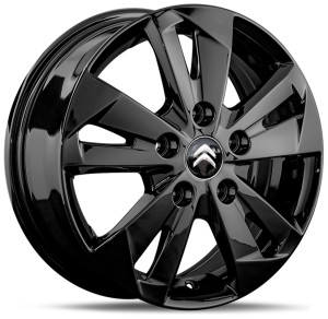 Фото диска CITROEN CI62 6x15 5/118 ET68 DIA 71.1 BK
