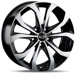 Фото диска GEELY GL86 7x17 5/114.3 ET45 DIA 54.1 BKF