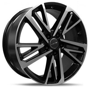 Фото диска Khomen Wheels KHW1815 8x18 5/112 ET39 DIA 66.6 Black-FP