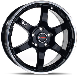 Фото диска Yamato Nomura 7x17 5/114.3 ET35 DIA 60.1 BLACK